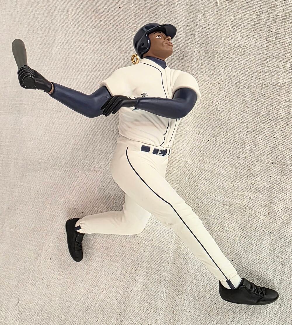 Vtg 1999 Ken Griffey, Jr. at the Ballpark Ornament NOS NIB Seattle Mariner's #24